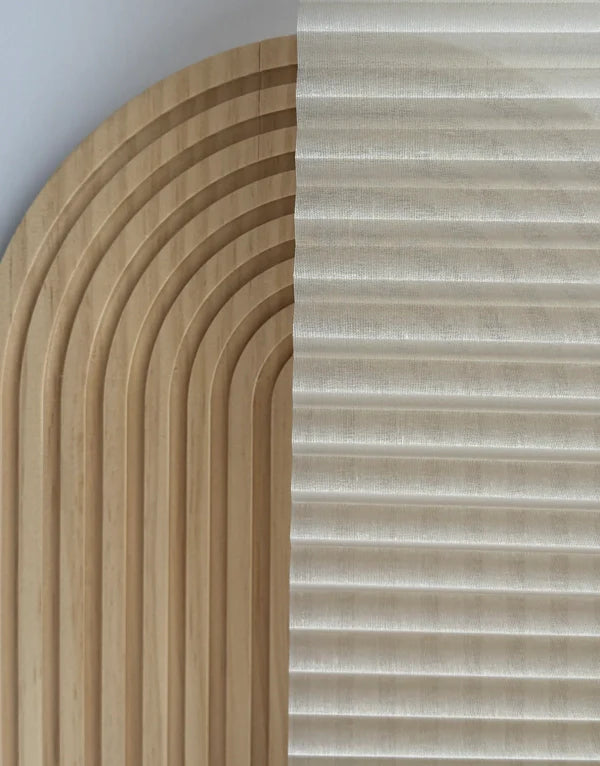 Slim Serie 15 mm - Transparentes Plissee